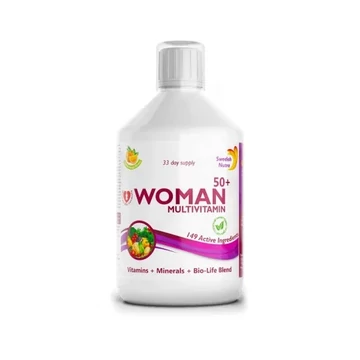 SWEDISH NUTRA MAN 50+ FOLYÉKONY MULTIVITAMIN 50 FELETTI FÉRFIAKNAK 500ML
