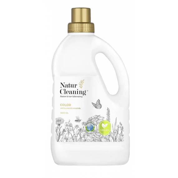 Naturcleaning Color hipoallergén mosógél 1,5 liter