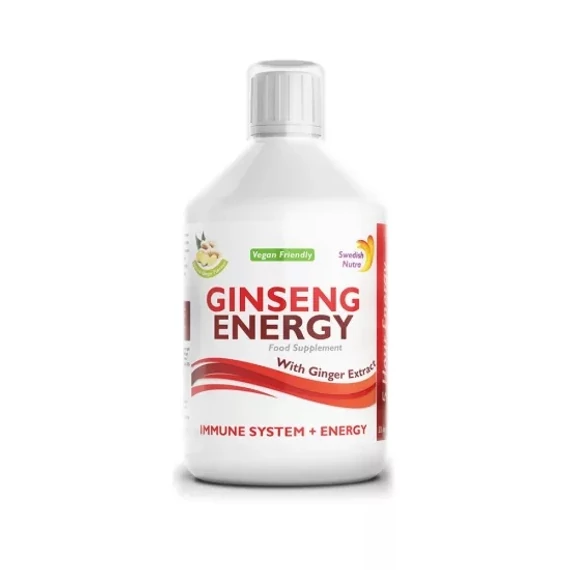 SWEDISH NUTRA GINSENG ENERGY FOLYÉKONY VITAMINKOMPLEX 500ML